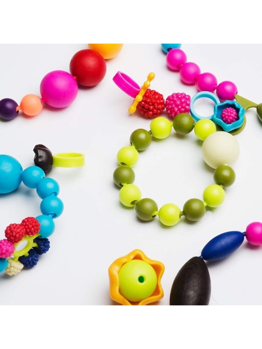 Creative Jewelry Making Kit for Kids - 500pcs Arts & Crafts Beads Set, Ages 4-8 - Picture 6 of 7
